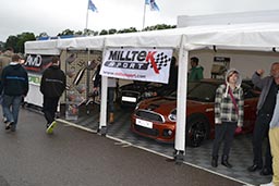 Milltek Sport cars on display Milltek Sport cars on display